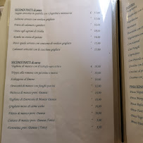 Restaurant italien Il Focolare à Rome - menu / carte