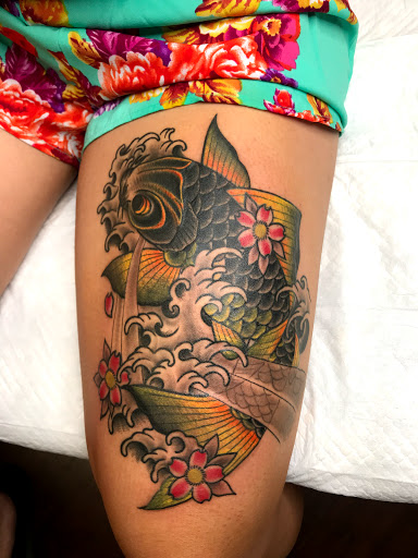 Explore large tattoo ideas, creative tattoo ideas in Modesto, available at Inkwell Tattoo