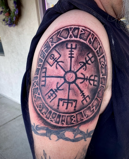 Explore clock sleeve tattoo ideas, creative tattoo ideas in Ocean View, available at Moonlight Tattoo