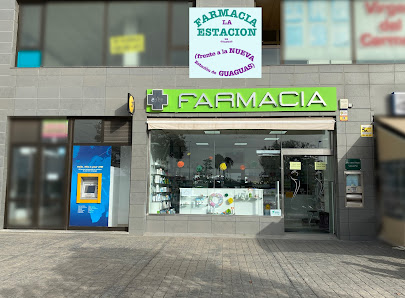 Farmacia LA ESTACION Lcdo. Evelio García Pedrajas frente a Estación de Guaguas, Edif. Laurel, C/ Hermanos Fernández Perdigón, 38400 Puerto de la Cruz, Santa Cruz de Tenerife, España