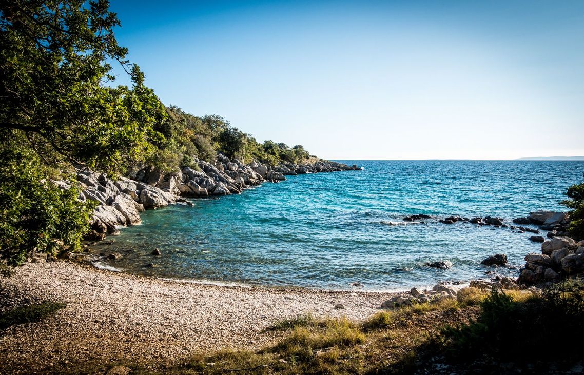 Foto di Palamida beach con una superficie del acqua cristallina