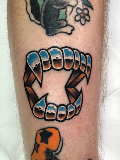 Explore male chest tattoo ideas, creative tattoo ideas in Bangor, available at El Dorado Tattoos