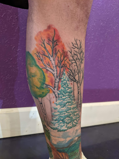 Explore fifth element tattoo ideas, creative tattoo ideas in Denver, available at Nocturnal Tattoo