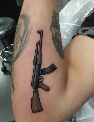 Explore back of head tattoo ideas, creative tattoo ideas in North Hollywood, available at Papa Flash Tattoos