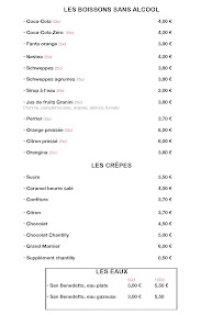 La Godille à La Plagne-Tarentaise menu