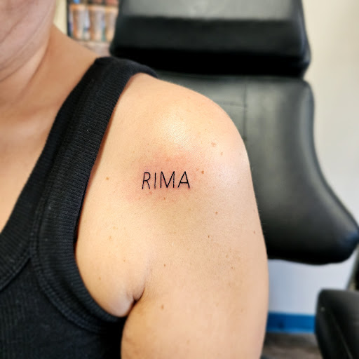 Explore 3 letter tattoo ideas, creative tattoo ideas in Traverse City, available at Pinups & Needles