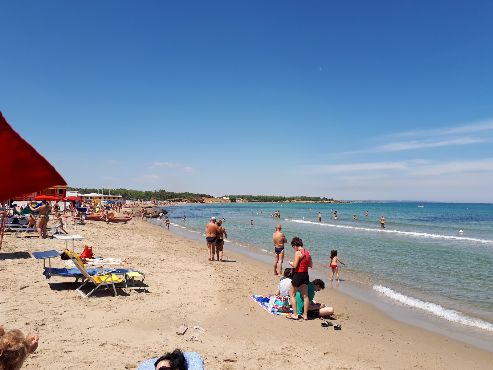 Foto von Spiaggia di Punta Penne mit beiger sand Oberfläche