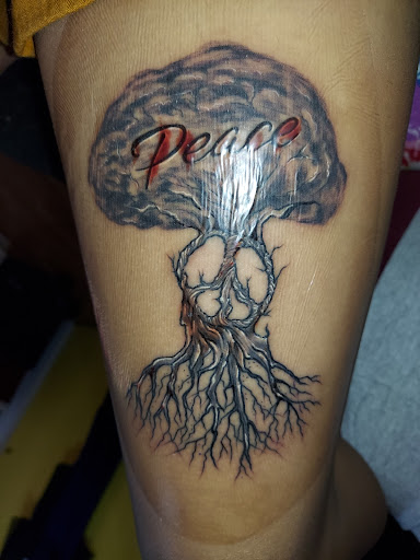 Explore hear no evil see no evil tattoo ideas, creative tattoo ideas in Ottawa, available at Purple Rose Tattoos & Piercings