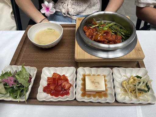 Spicy pork sotbap $22