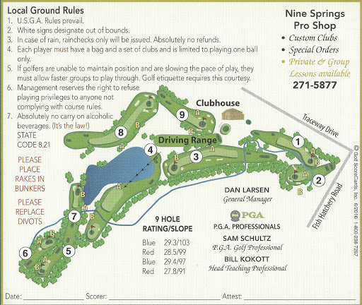 Golf Club «Nine Springs Golf Course», reviews and photos, 2201 Traceway Dr, Fitchburg, WI 53713, USA