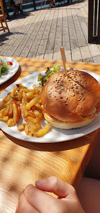 Hamburger du Restaurant La Guinguette à Allemont - n°4