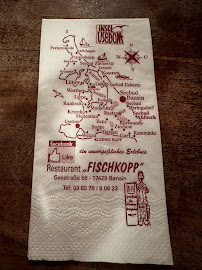 Restaurant Restaurant Fischkopp à Heringsdorf - menu / carte