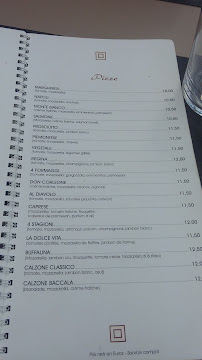 La Piazzetta à Nîmes menu