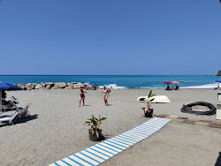 Foto von Spiaggia Coreca mit reines blaues Oberfläche