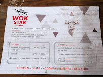 Carte du WOK STAR à Saint-Quentin