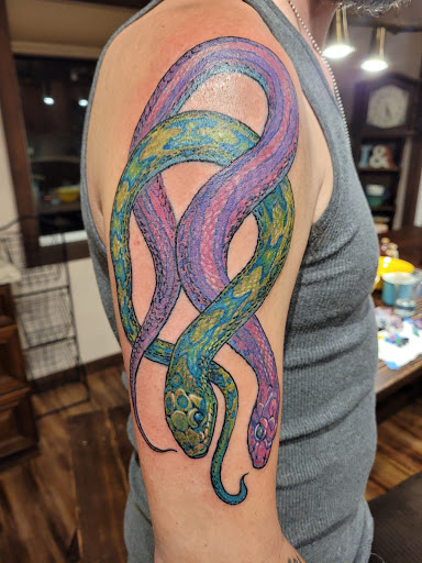 Explore half a sleeve tattoo ideas, creative tattoo ideas in Boise, available at All You Can INK Tattoo Studio