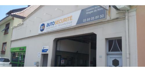 Centre de contrôle technique AS Auto Sécurité Contrôle technique Niederbronn-Les-Bains Niederbronn-les-Bains