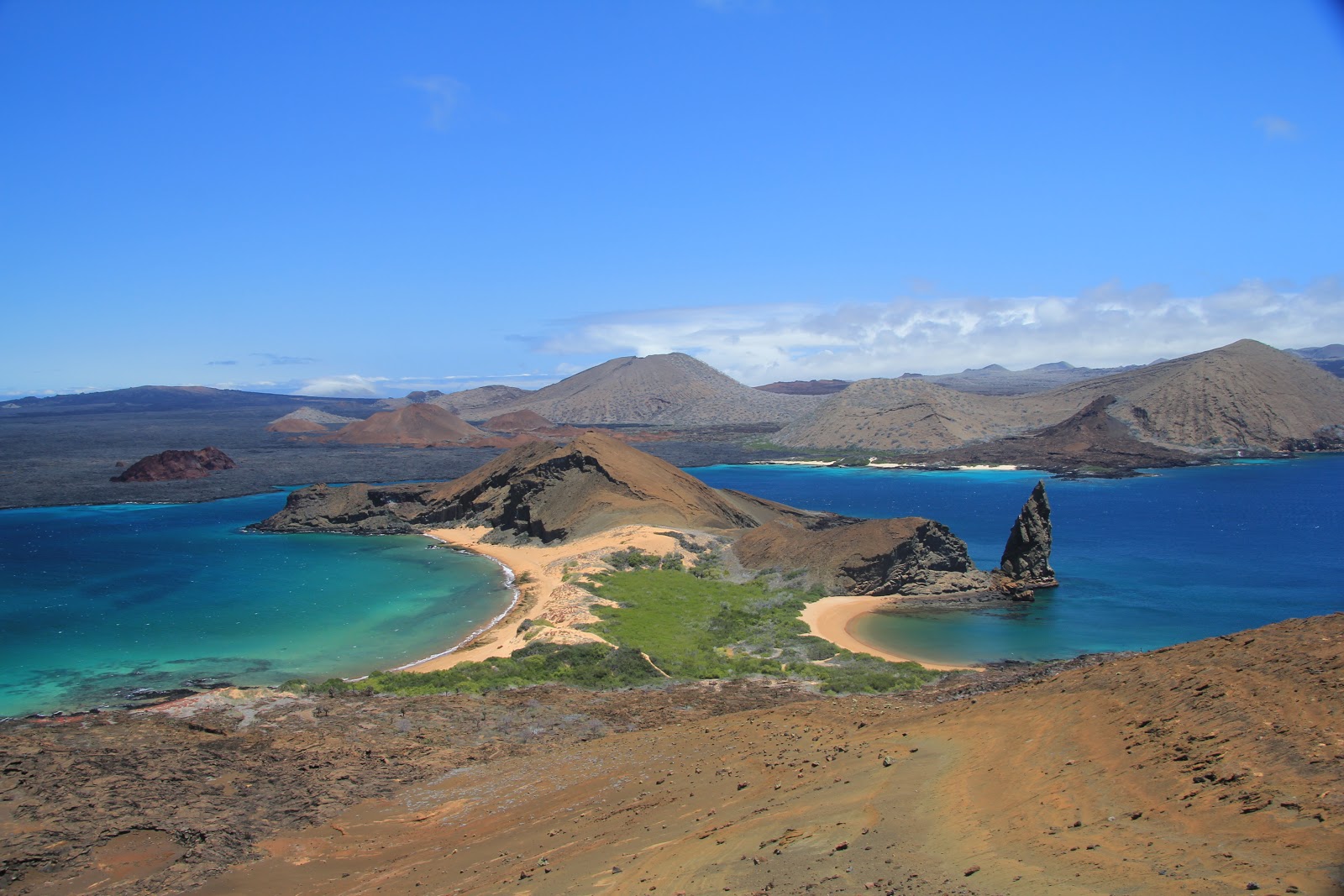 Foto av Playa Dorada omgiven av berg