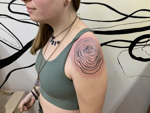 Explore partners name tattoo ideas, creative tattoo ideas in Williamsburg, available at Charon Arts