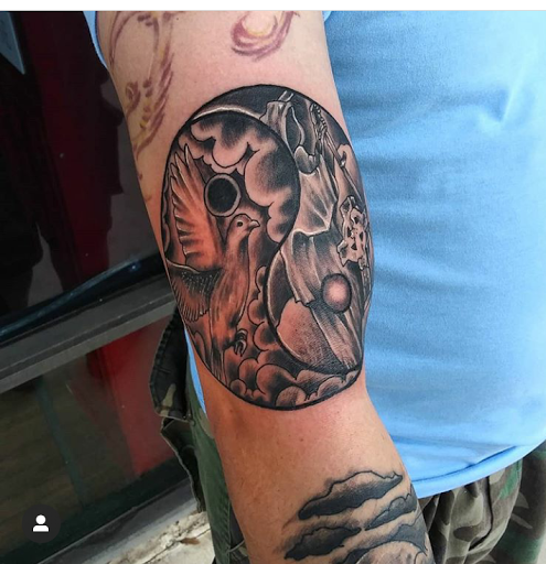 Explore owl tattoo ideas, creative tattoo ideas in Atlantic Beach, available at The Ink Chamber Tattoo Parlor