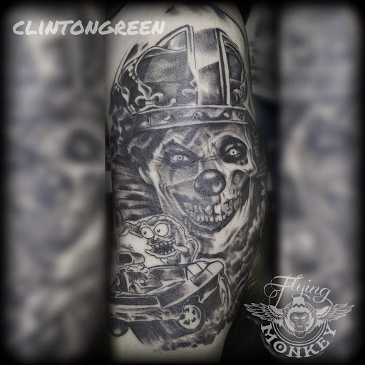Explore jiu jitsu tattoo ideas, creative tattoo ideas in Harrison, available at Flying Monkey Tattoo Parlour