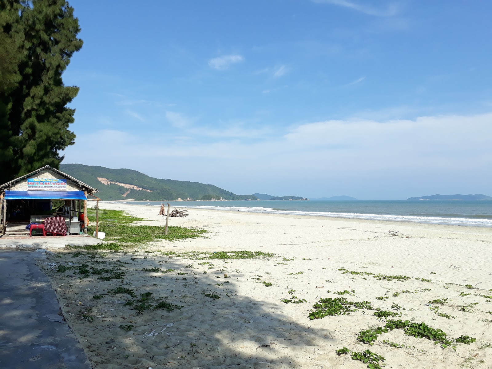 Fotografija Ngoc Vung Beach z dolga ravna obala