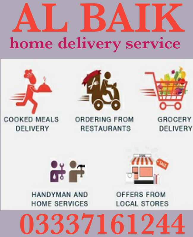 AL baik home delivery service