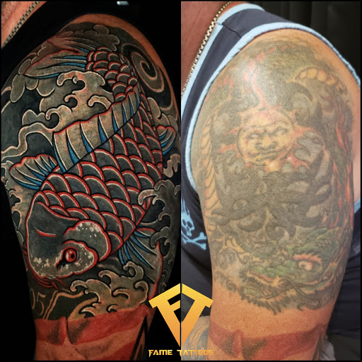 Explore circle of life tattoo ideas, creative tattoo ideas in Hialeah, available at Fame Tattoos