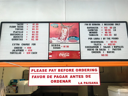 Grocery Store «La Paisana Meat Market», reviews and photos, 5201 S Colony Blvd, The Colony, TX 75056, USA