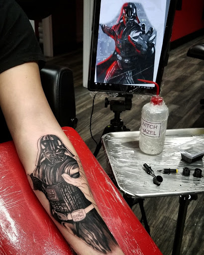 Explore angel neck tattoo ideas, creative tattoo ideas in Anchorage, available at SDITATTOO, LLC