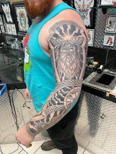 Find buck tattoo ideas for your next unique tattoo in Riverton at Think Ink Tattoo