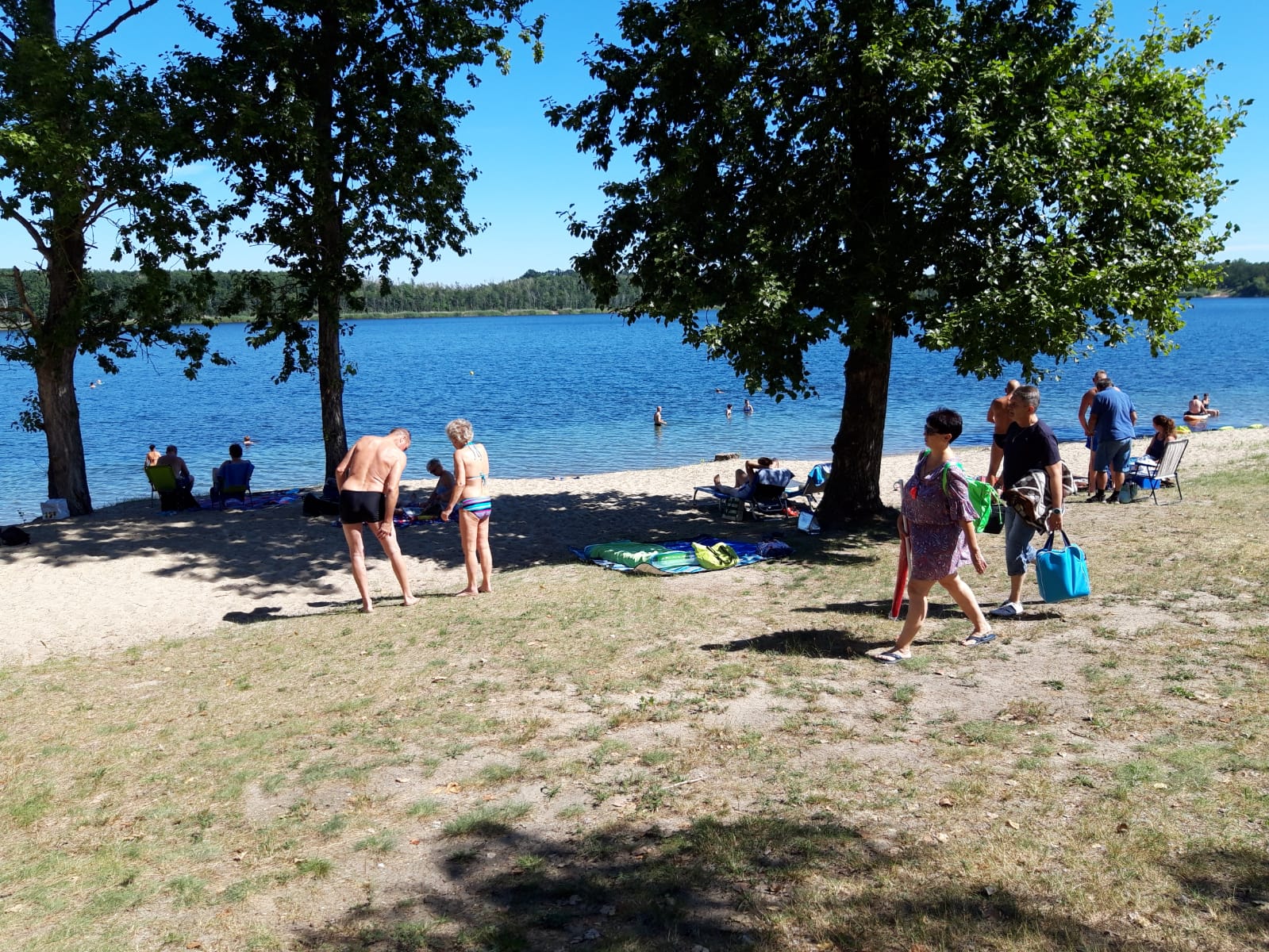 Fotografija Strandbad Sandersdorf divje območje