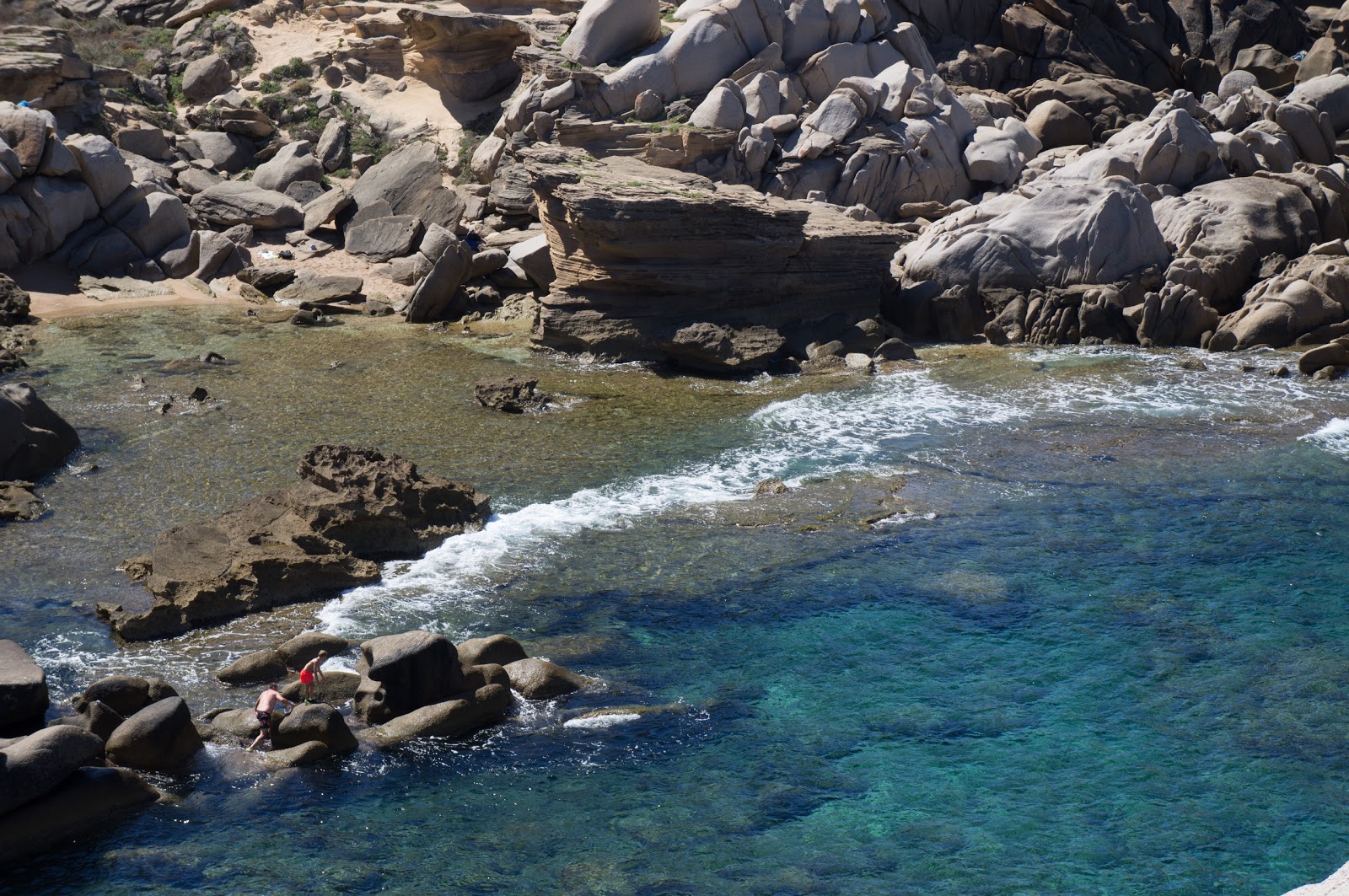 Foto van Spiaggia Cala Francese met hoog niveau van netheid