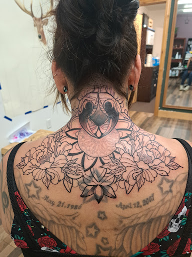 Explore krishna tattoo ideas for ladies, creative tattoo ideas in Idaho Falls, available at La Belladonna Tattoo Parlor