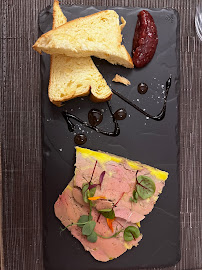 Foie gras du Restaurant français la planque de l'éveque vue cathédrale Saint Cécile à Albi - n°2