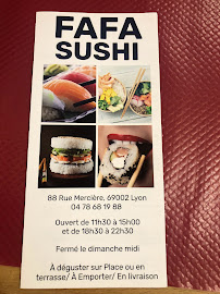 Sushi du Restaurant japonais FaFa Sushi 🍣 🥟🥢 à Lyon - n°20