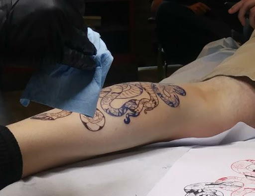 Explore church tattoo ideas, creative tattoo ideas in Bakersfield, available at Top Hat Art Collective