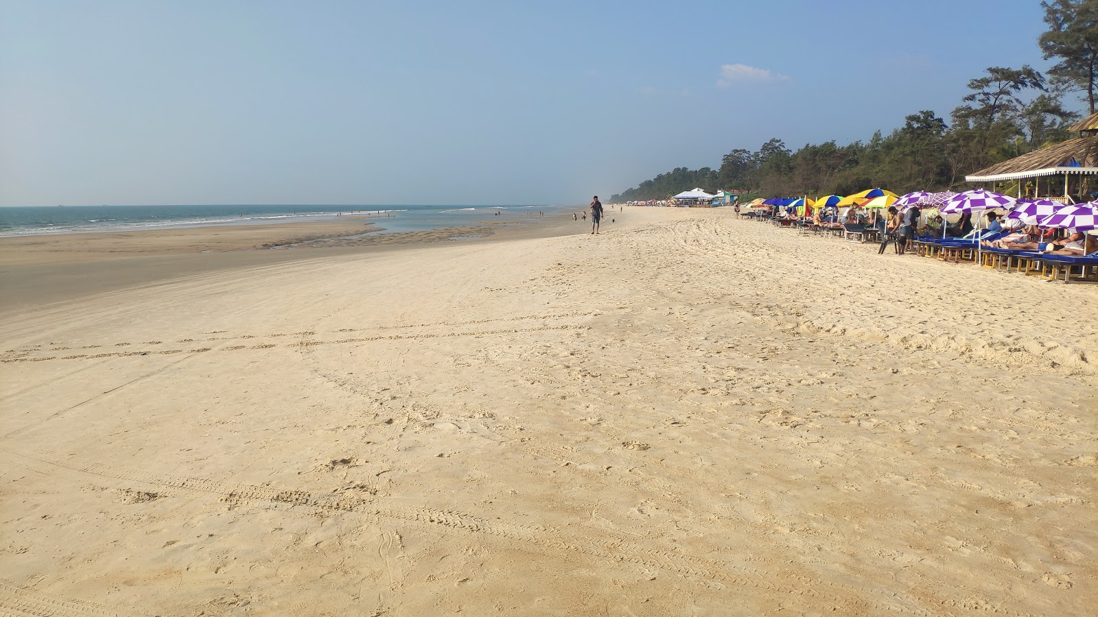 Foto di Cavelossim Beach con dritto e lungo