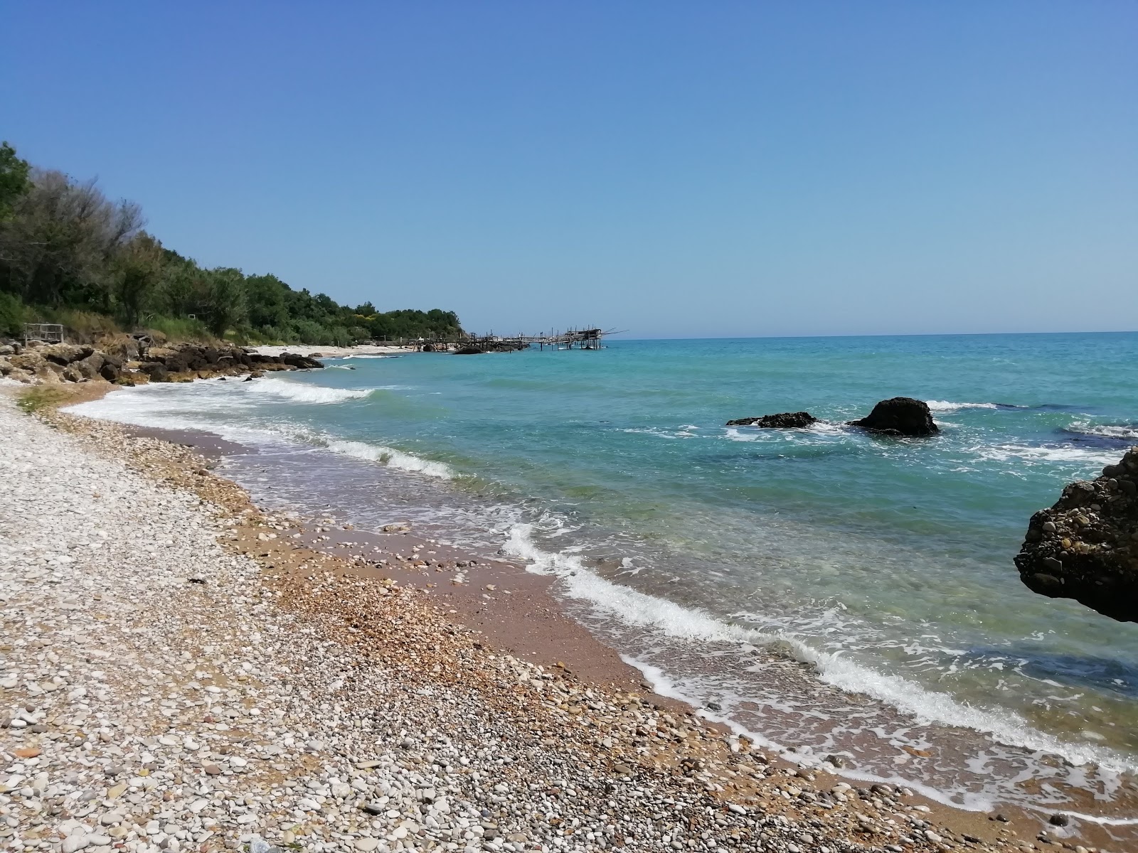Fotografie cu Spiaggia della Canale zonă sălbatică