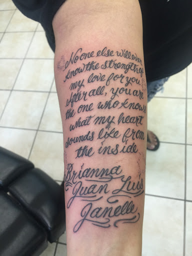 Explore forearm tree tattoo ideas, creative tattoo ideas in Amarillo, available at Tattoo Spa LLC