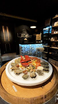 Plats et boissons du Restaurant l'Atelier - Brasserie - fruits de mer - Caviste à Megève - n°11