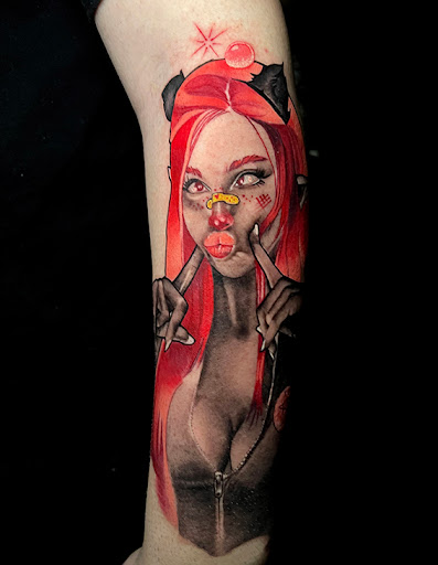 Explore scooby doo tattoo ideas, creative tattoo ideas in Las Vegas, available at Club Tattoo