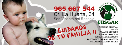 Centro Veterinario Eusgar en Sant Vicent del Raspeig
