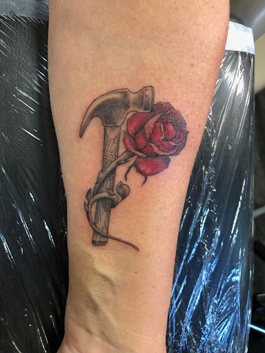 Explore nebraska tattoo ideas, creative tattoo ideas in Des Moines, available at Skin Kitchen Tattoo