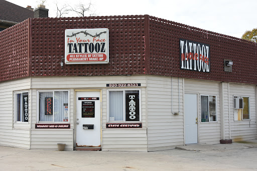 Tattoo Shop «In Your Face Tattooz», reviews and photos, 270 S Main St, Fond du Lac, WI 54935, USA