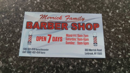 Barber Shop «Merrick Barbershop», reviews and photos, 363 Merrick Rd, Lynbrook, NY 11563, USA