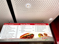 Menu / carte de Ekber's Döner à Neumarkt in der Oberpfalz