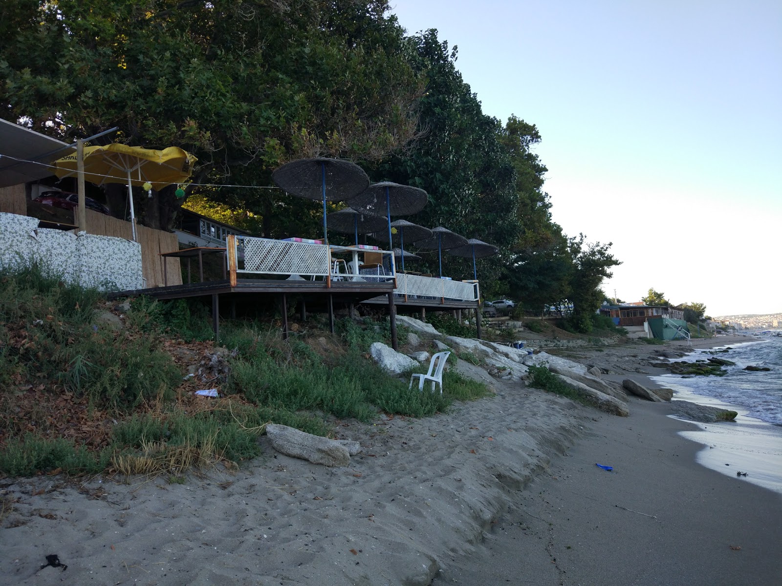 Photo of Topagac beach and the settlement