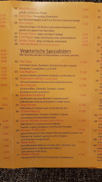Carte du Indian Tandoori Kitchen à Herborn