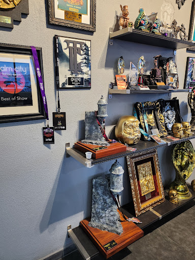 Explore 1983 tattoo ideas, creative tattoo ideas in San Antonio, available at Hyper Inkers Tattoo Studio